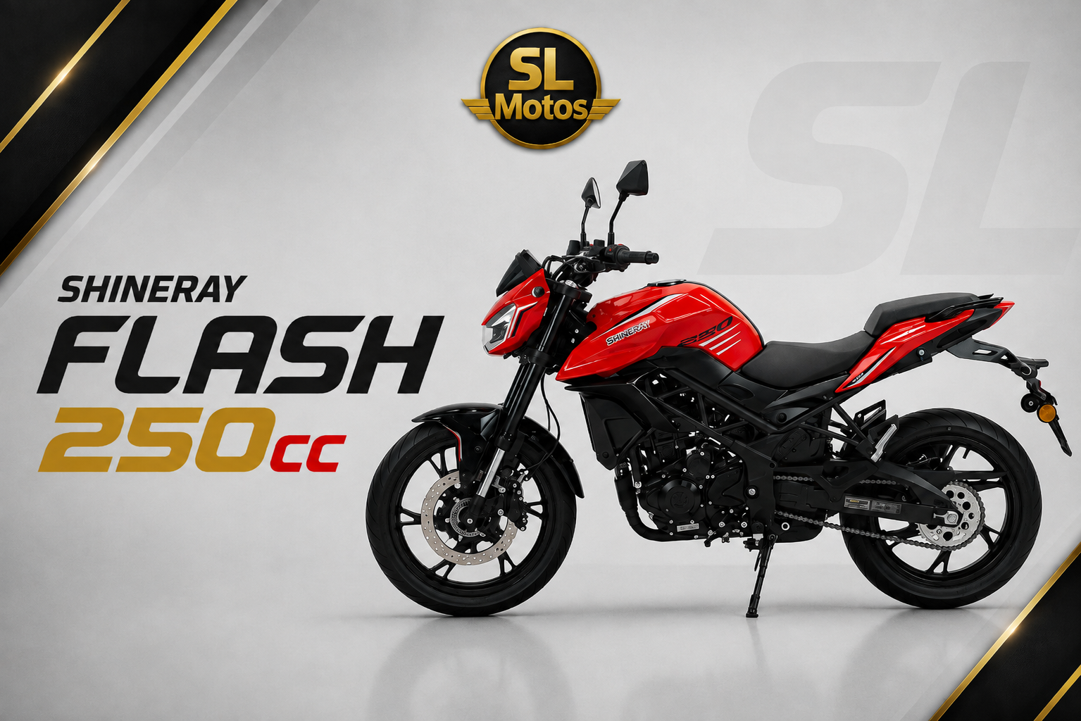 Flash 250CC 0km na SL Motos