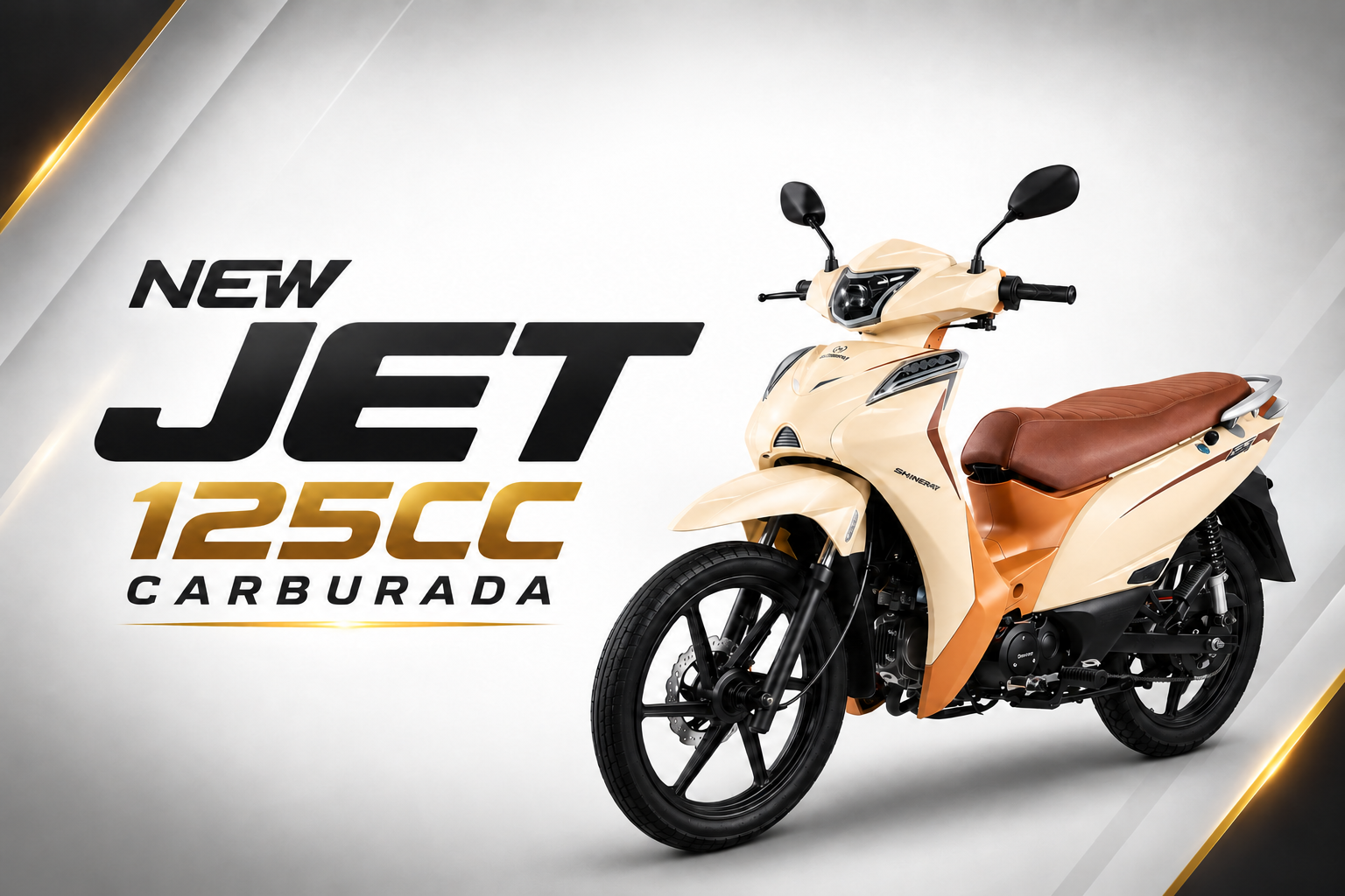 New Jet 125 Carburada 0km na SL Motos