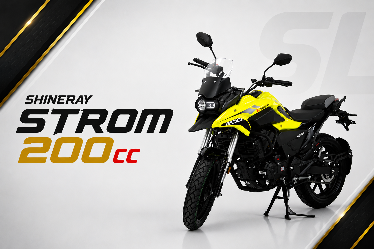 Storm 200 0km na SL Motos