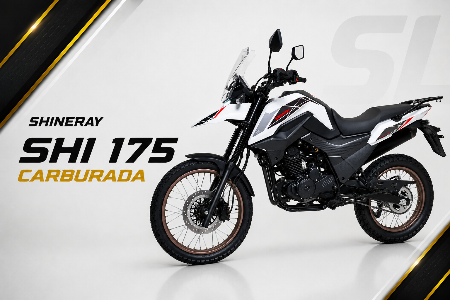 SHI 175 Carburada 0km na SL Motos