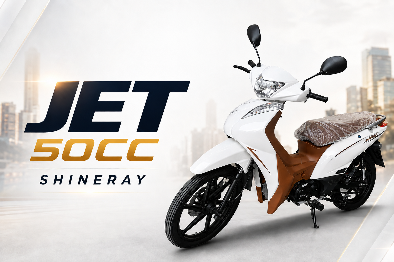Jet 50CC Shineray 0km na SL Motos